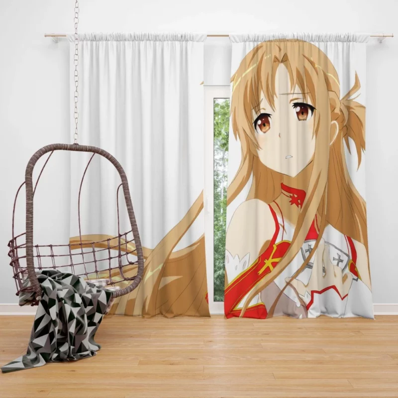 Asuna Yuuki Sword Mastery Anime Curtain