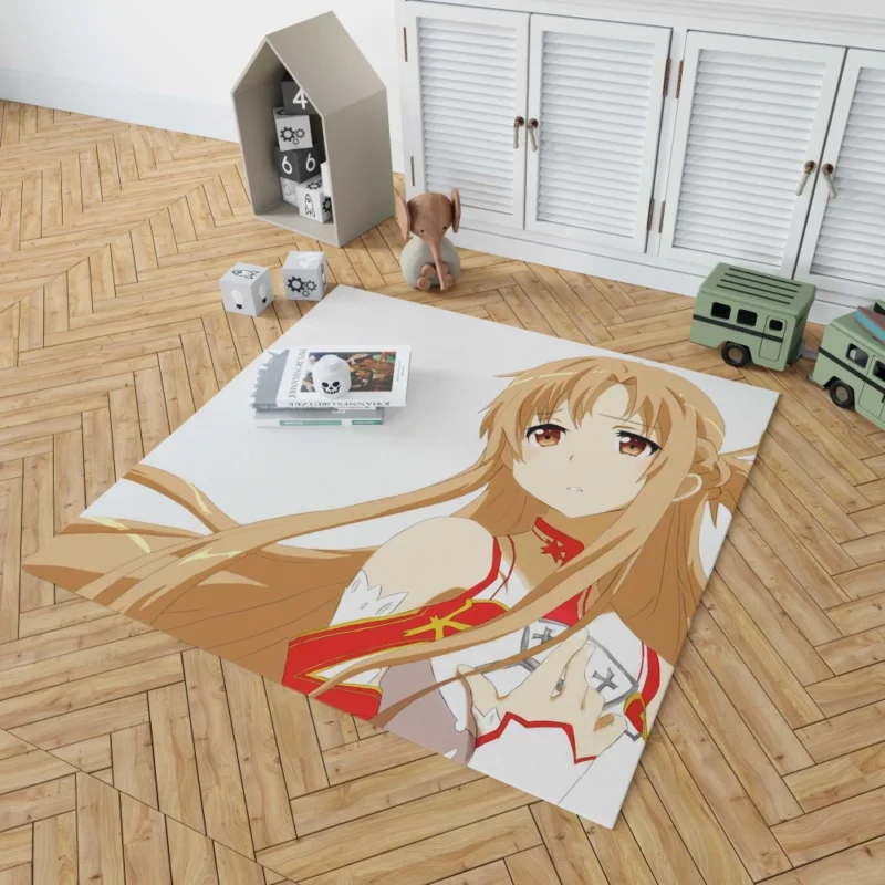 Asuna Yuuki Sword Mastery Anime Rug 1