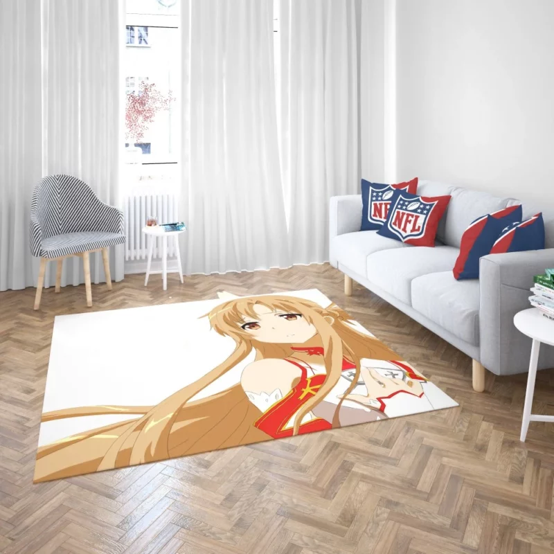 Asuna Yuuki Sword Mastery Anime Rug 2