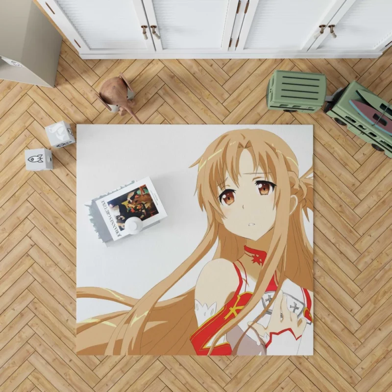 Asuna Yuuki Sword Mastery Anime Rug