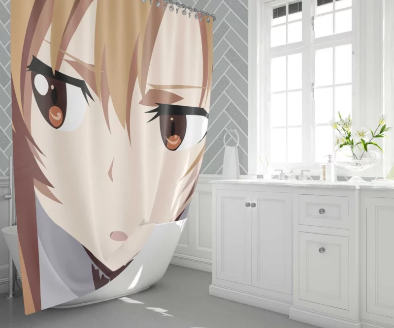 Asuna Yuuki Symbol of Sword Art Online Anime Shower Curtain 1