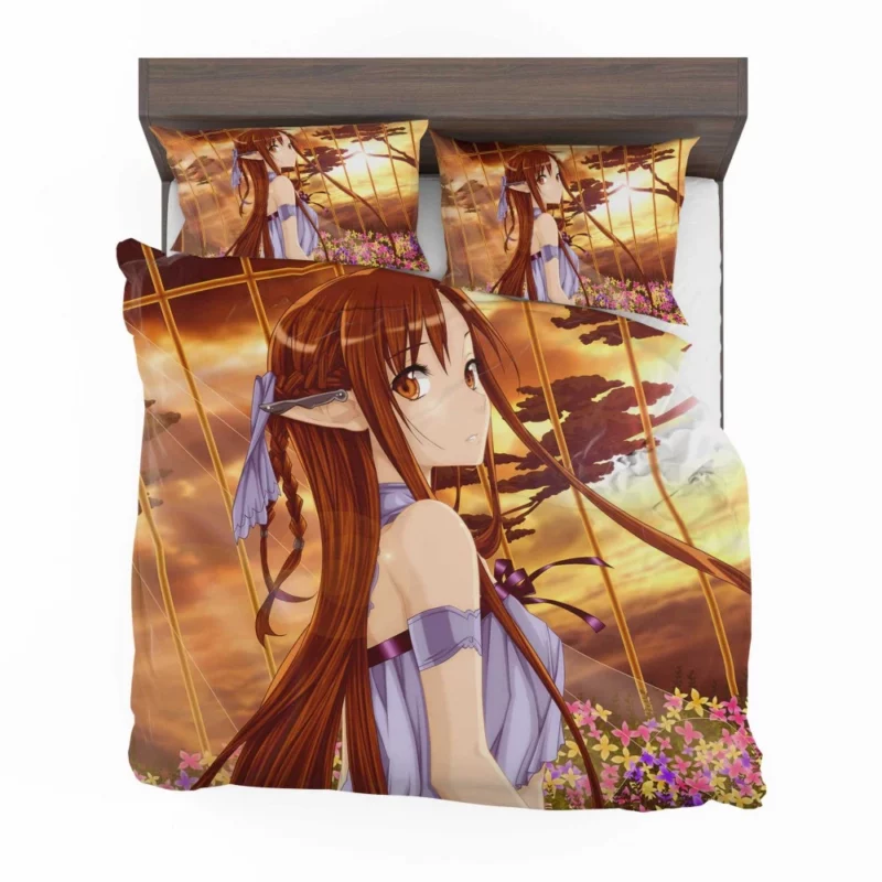 Asuna Yuuki Triumphs in Sword Art Online Anime Bedding Set 1