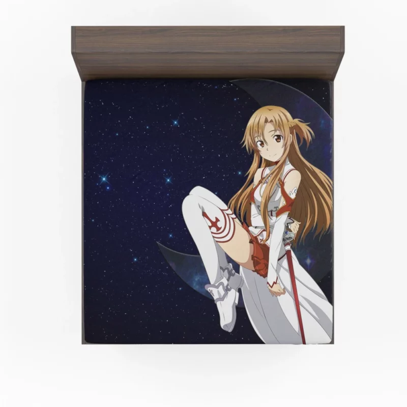 Asuna Yuuki Unforgettable Impact Anime Fitted Sheet