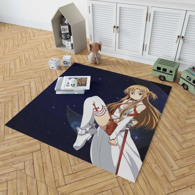 Asuna Yuuki Unforgettable Impact Anime Rug 1