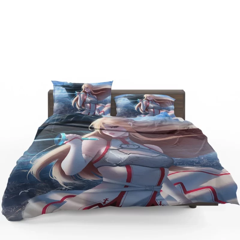 Asuna Yuuki Unwavering Spirit Anime Bedding Set