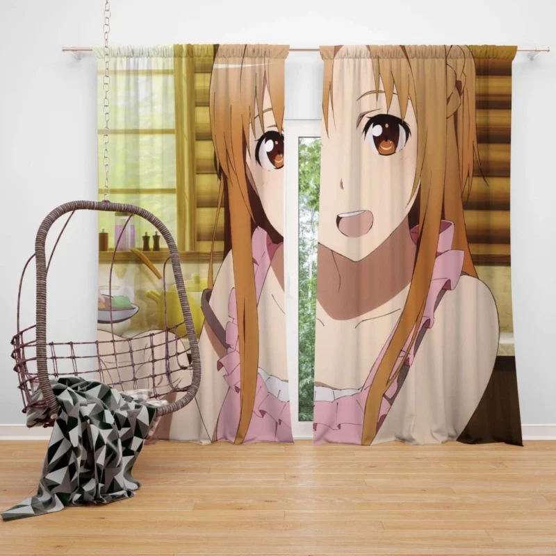 Asuna Yuuki Virtual Journey Anime Curtain