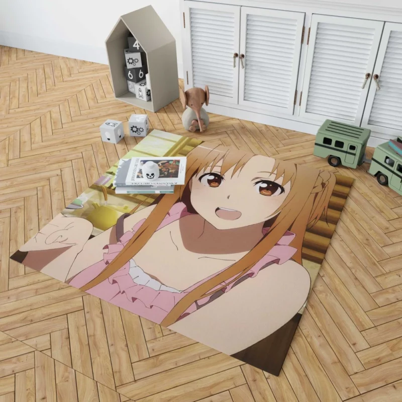 Asuna Yuuki Virtual Journey Anime Rug 1