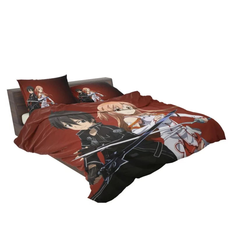 Asuna Yuuki and Kirito Eternal Connection Anime Bedding Set 2