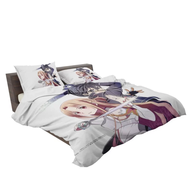 Asuna Yuuki and Kirito In-Game Partners Anime Bedding Set 2