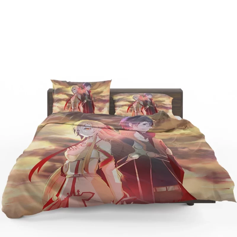 Asuna Yuuki and Kirito Legendary Bond Anime Bedding Set