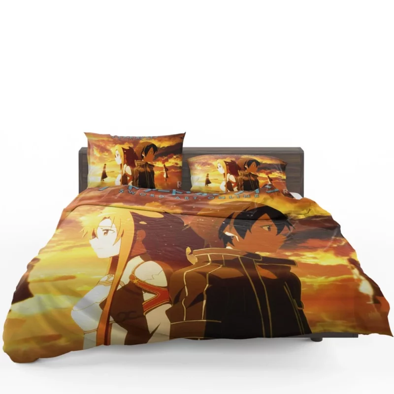 Asuna Yuuki and Kirito Legendary Saga Anime Bedding Set