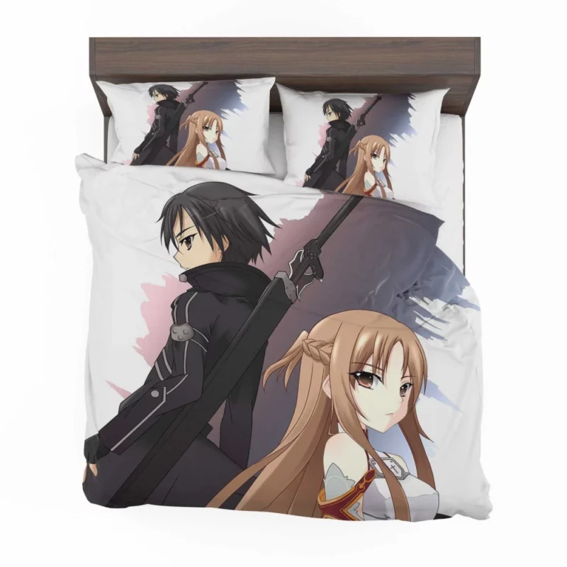 Asuna Yuuki and Kirito VR Adventures Anime Bedding Set 1