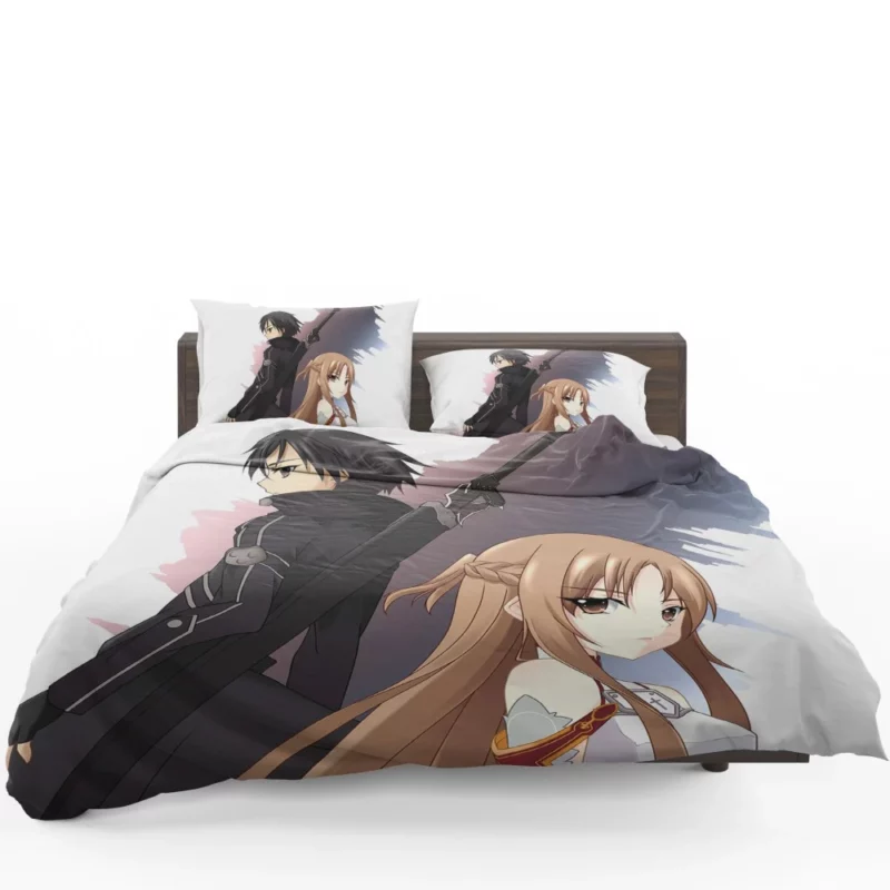 Asuna Yuuki and Kirito VR Adventures Anime Bedding Set