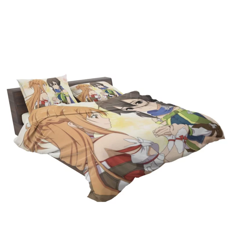 Asuna Yuuki and Sinon Interactions Anime Bedding Set 2