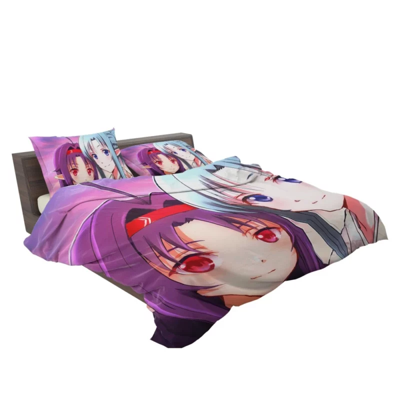 Asuna Yuuki and Yuuki Konno Sisterly Bond Anime Bedding Set 2