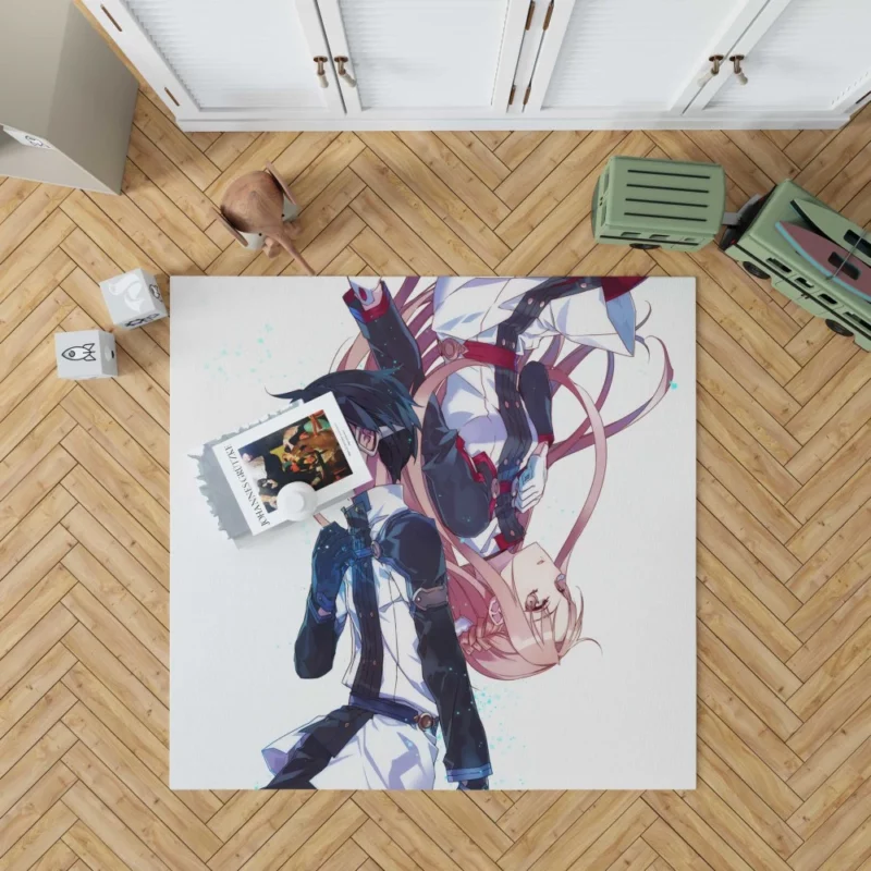 Asuna Yuuki in Manga Ordinal Scale Anime Rug