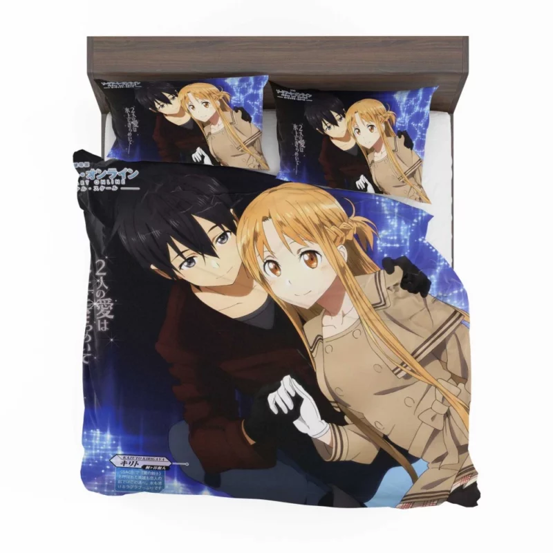 Asuna and Kirito Ordinal Scale Journey Anime Bedding Set 1