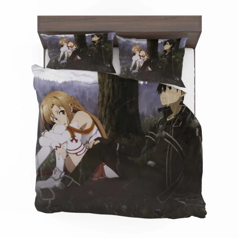 Asuna and Kirito Sword Art Online Pair Anime Bedding Set 1