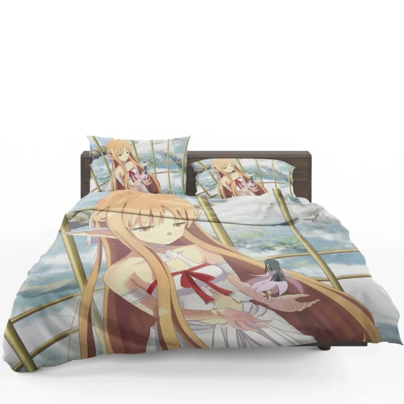 Asuna and Yui Moments in Sword Art Online Anime Bedding Set