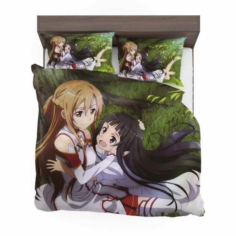 Asuna and Yuuki Friendship Anime Bedding Set 1