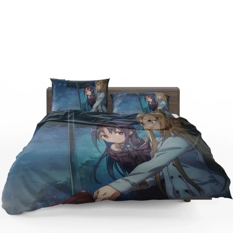 Asuna and Yuuki Friendship Blooms Anime Bedding Set