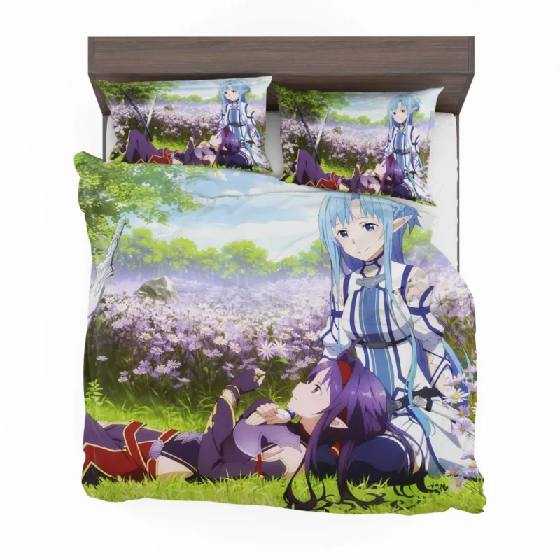 Asuna and Yuuki Unbreakable Bond Anime Bedding Set 1