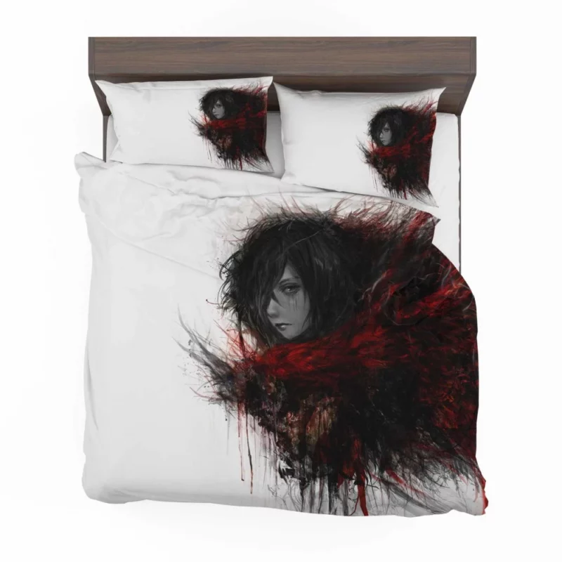 Attack On Titan Shingeki No Kyojin Mikasa Ackerman Anime Bedding Set 1