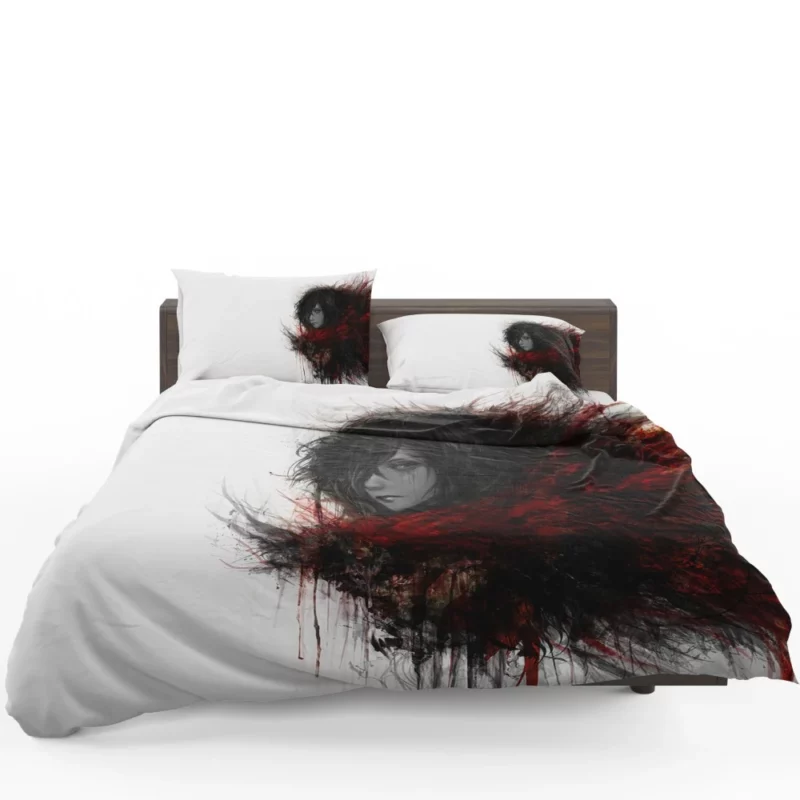 Attack On Titan Shingeki No Kyojin Mikasa Ackerman Anime Bedding Set