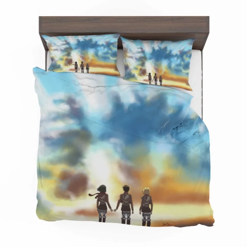 Attack on Titan Trio Legacy Anime Bedding Set 1