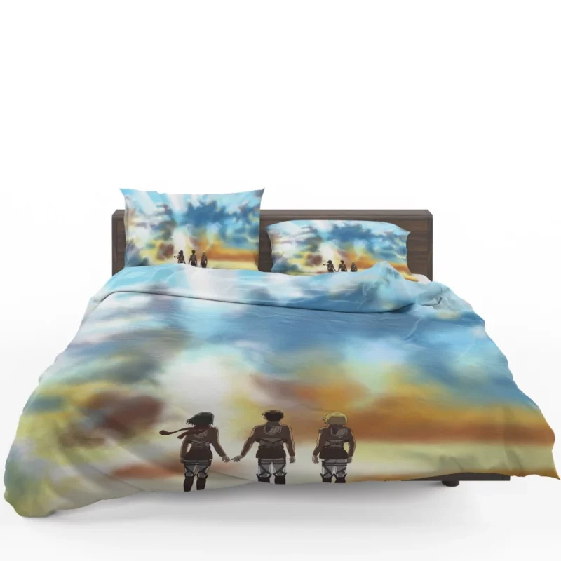 Attack on Titan Trio Legacy Anime Bedding Set