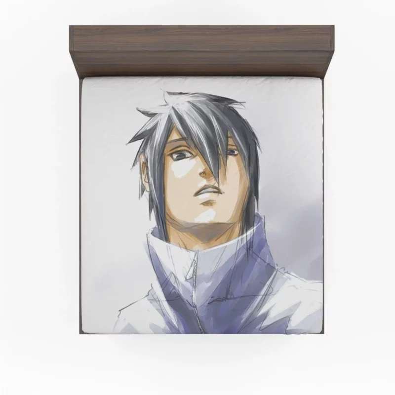 Avenger Quest Sasuke Tale Anime Fitted Sheet