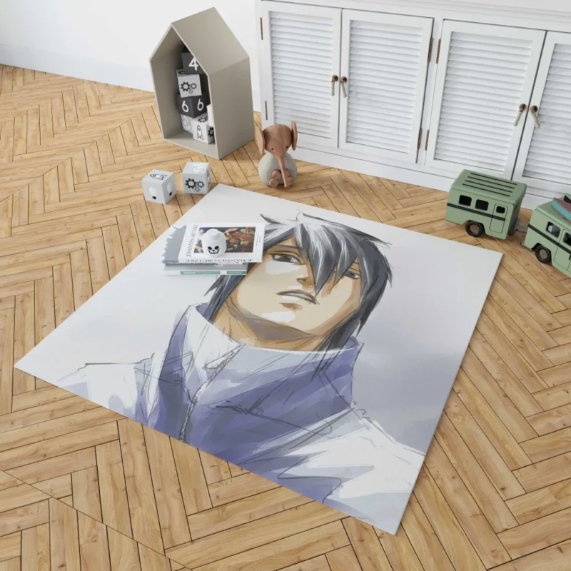 Avenger Quest Sasuke Tale Anime Rug 1