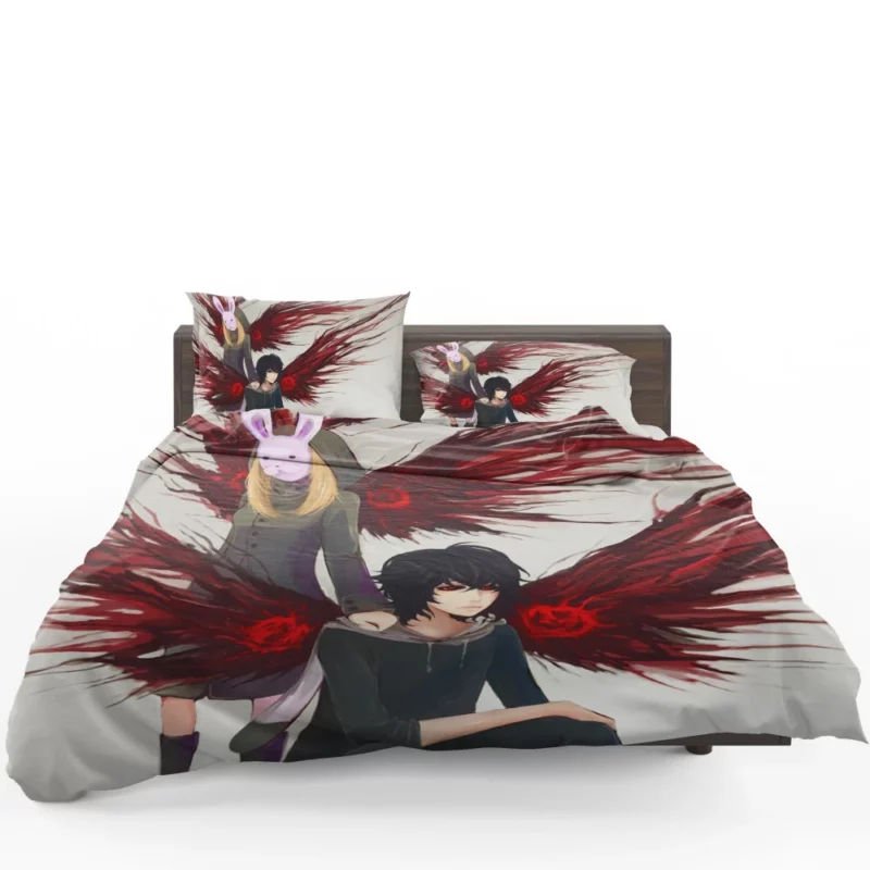 Ayato and Touka Ghoul Siblings Anime Bedding Set