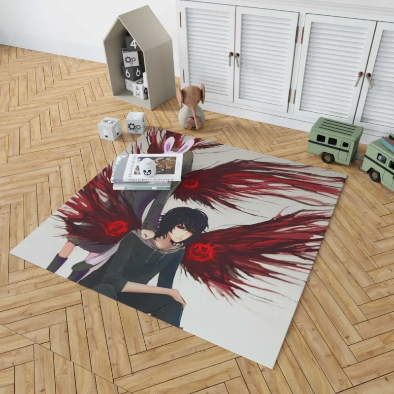 Ayato and Touka Ghoul Siblings Anime Rug 1