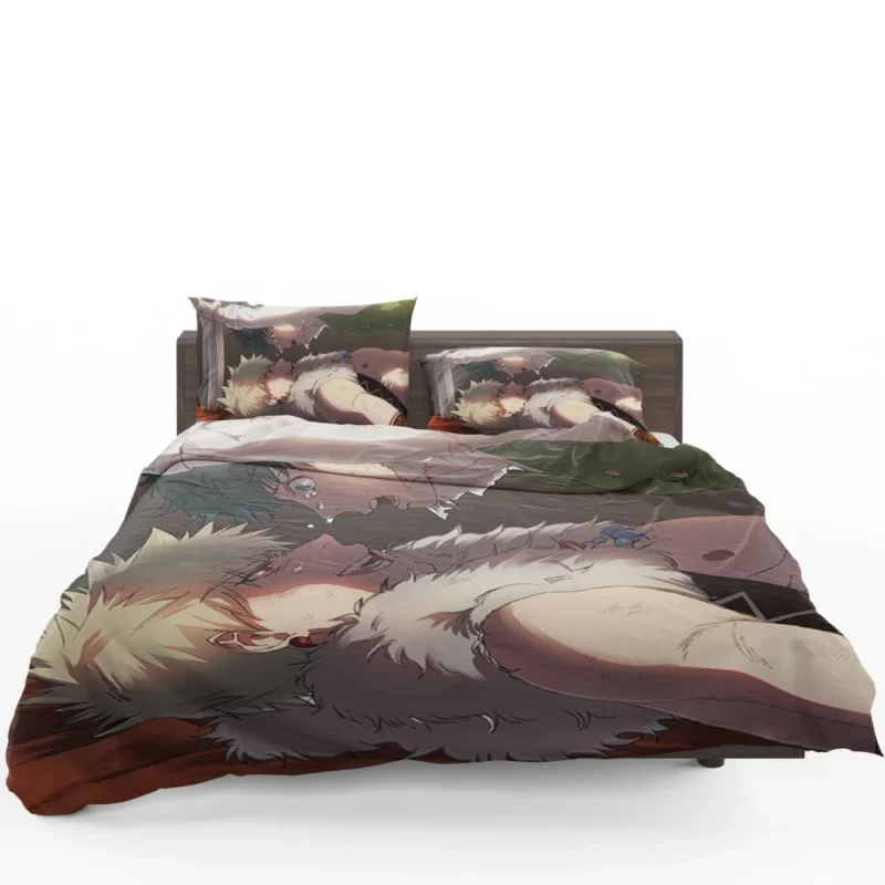 Bakugou and Izuku Rivalry Ignites Anime Bedding Set