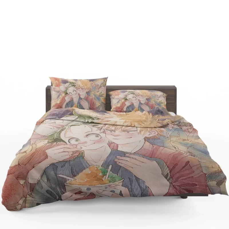 Bakugou and Izuku Unbreakable Bond Anime Bedding Set