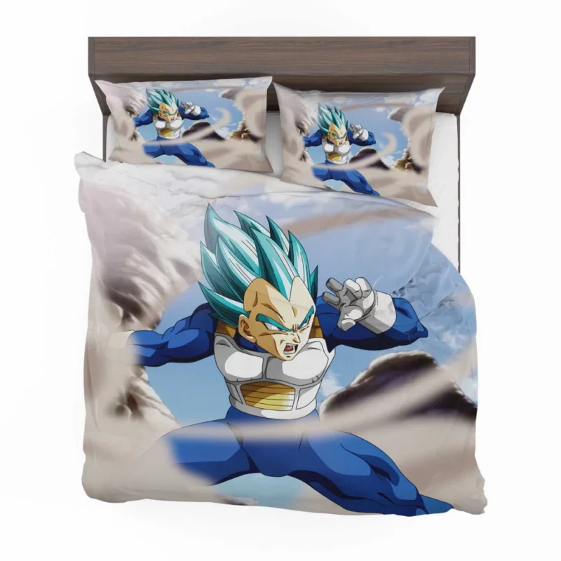 Beyond Blue Vegeta Super Saiyan Blue Form Anime Bedding Set 1