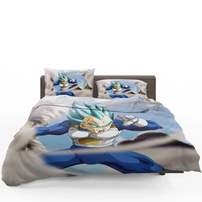 Beyond Blue Vegeta Super Saiyan Blue Form Anime Bedding Set