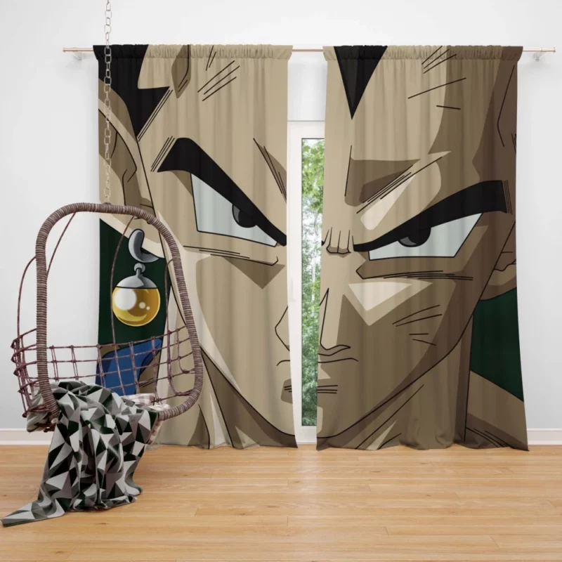 Beyond Limits Vegeta Unyielding Spirit Anime Curtain