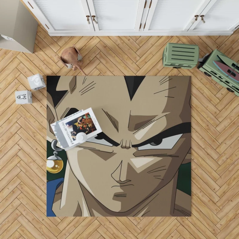 Beyond Limits Vegeta Unyielding Spirit Anime Rug