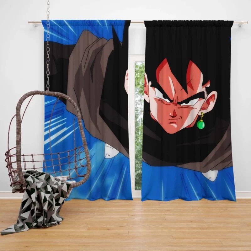 Black Goku Deception Dark Conspiracy Anime Curtain