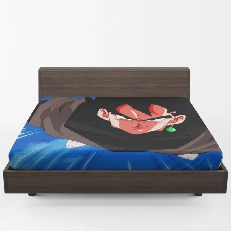 Black Goku Deception Dark Conspiracy Anime Fitted Sheet 1