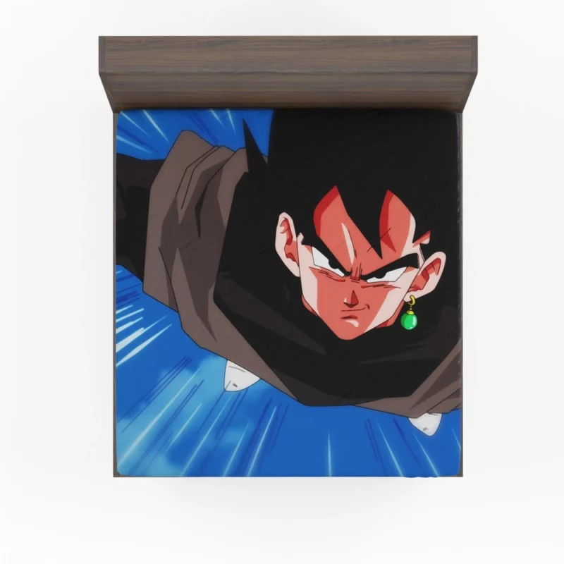 Black Goku Deception Dark Conspiracy Anime Fitted Sheet