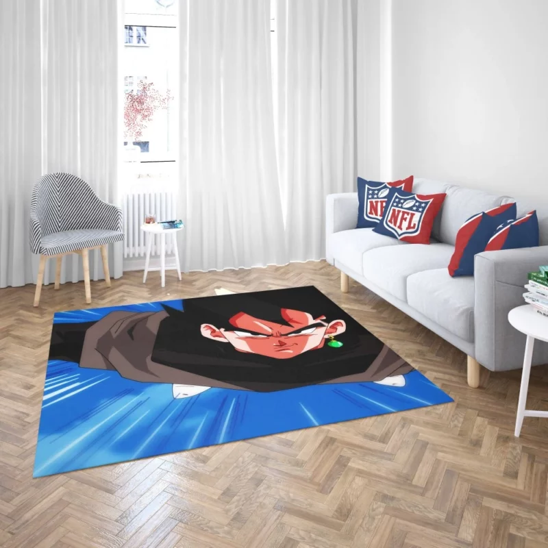 Black Goku Deception Dark Conspiracy Anime Rug 2