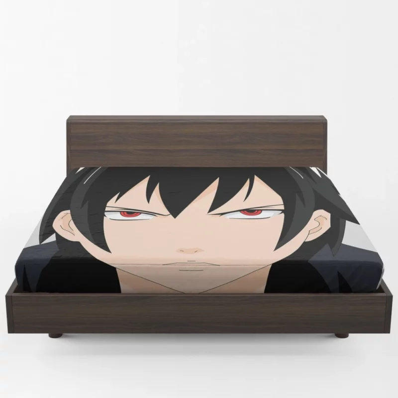 Black Wizard Zeref Emperor of Spriggan Anime Fitted Sheet 1