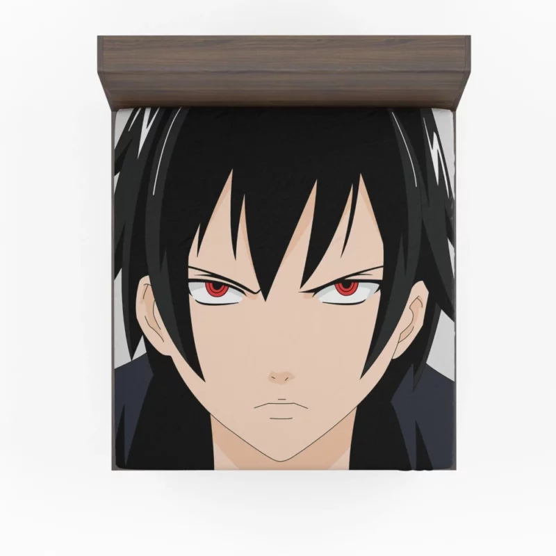 Black Wizard Zeref Emperor of Spriggan Anime Fitted Sheet