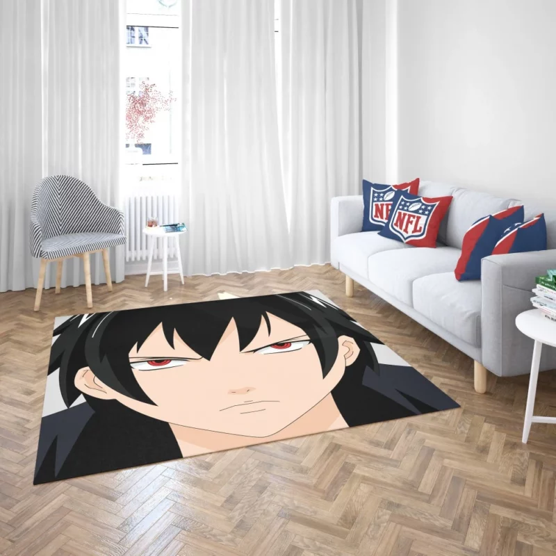 Black Wizard Zeref Emperor of Spriggan Anime Rug 2