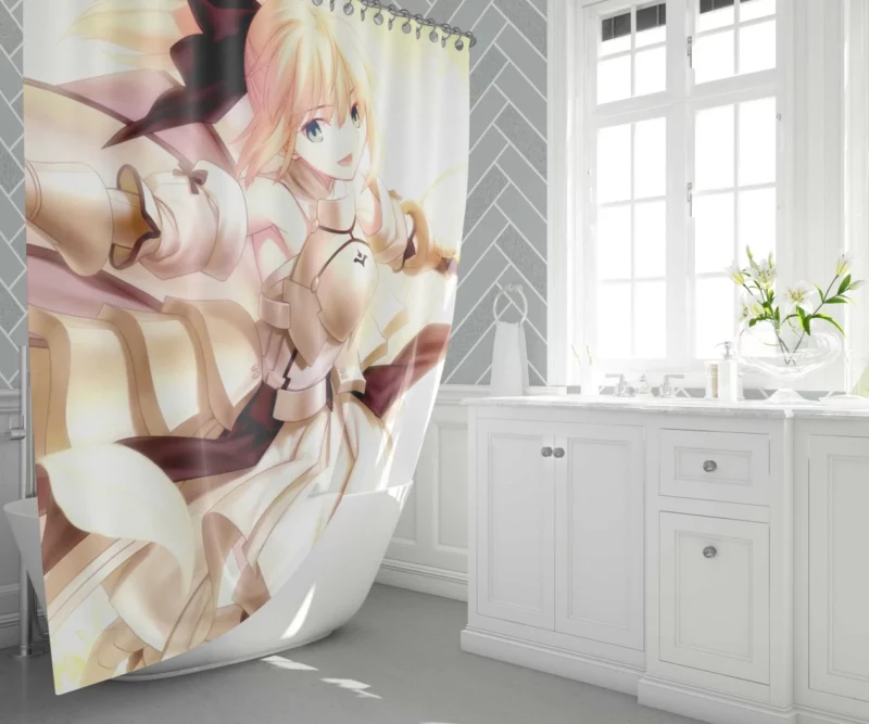 Bleach Dignified Byakuya Kuchiki Anime Shower Curtain 1