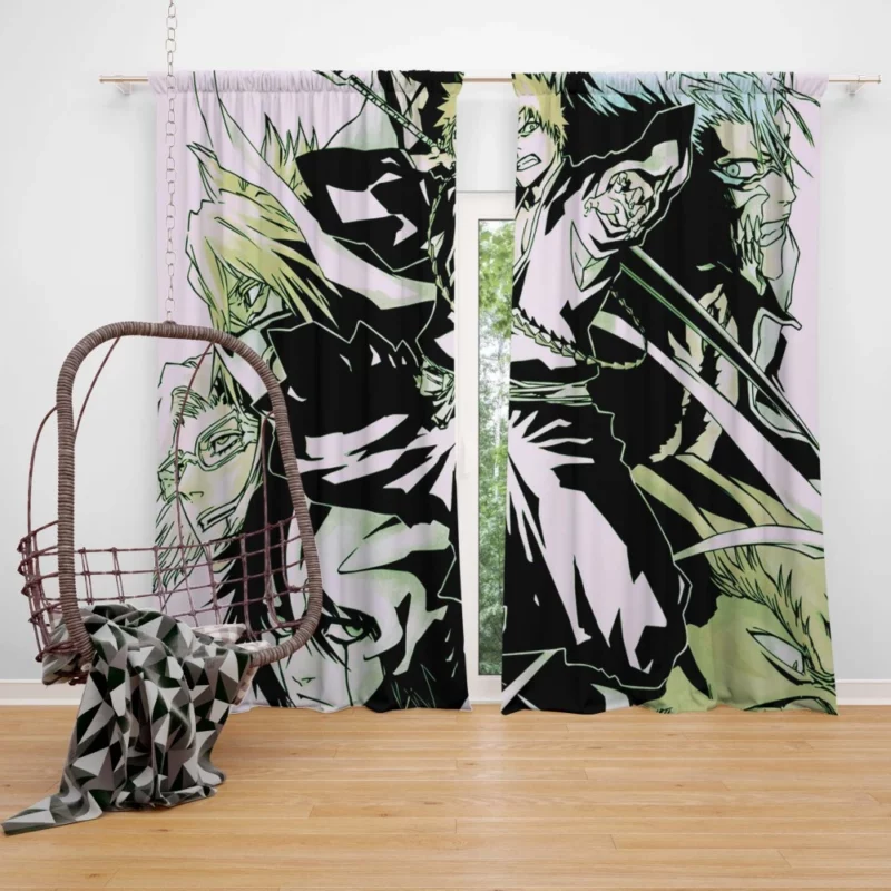 Bleach Epic Clash Ichigo vs. Grimmjow Anime Curtain