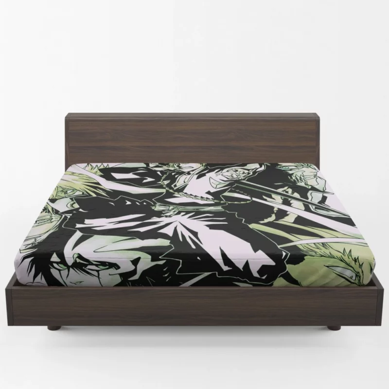 Bleach Epic Clash Ichigo vs. Grimmjow Anime Fitted Sheet 1